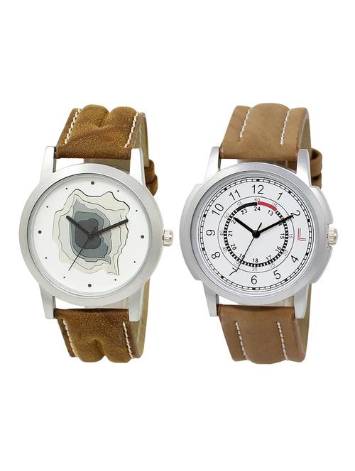lorem lr11-31 multicolor round boy's leather wrist watch - 15374831 - Very Small Image - 1