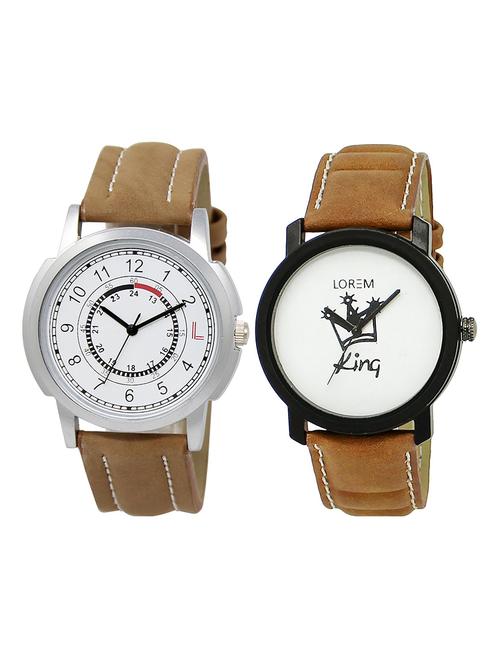 lorem lr14-23 boy's leather wrist watch - 15374996 - Very Small Image - 1