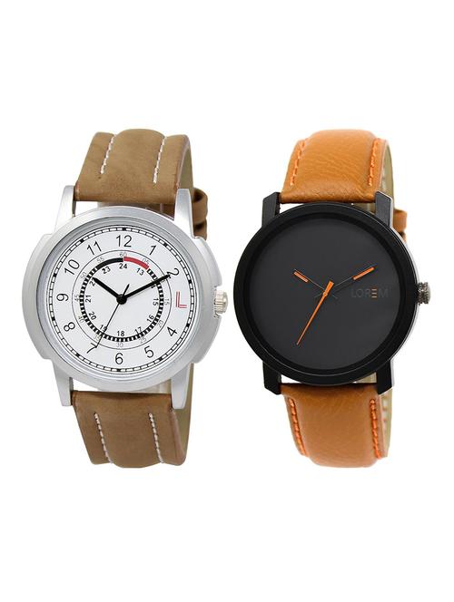 lorem lr4-13 boy's leather wrist watch - 15374998 - Very Small Image - 1