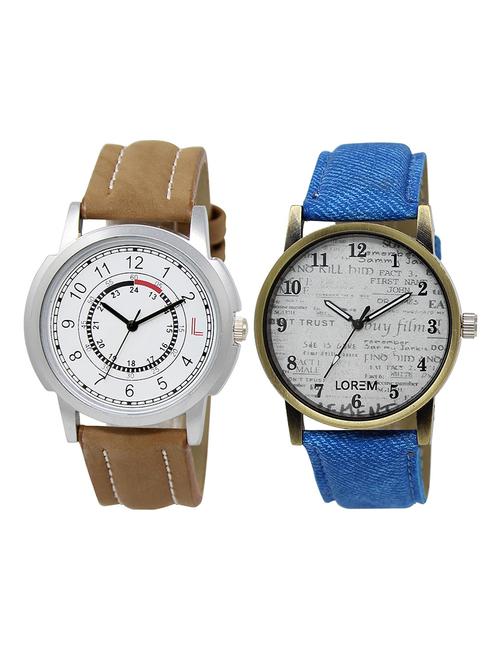 lorem lr23-102 boy's leather wrist watch - 15375006 - Very Small Image - 1