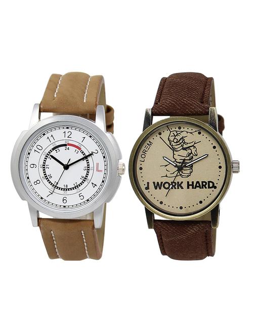 lorem lr4-16 boy's leather wrist watch - 15375007 - Very Small Image - 1