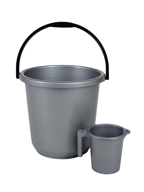nayasa plastic bathroom bucket for home 25 litre set of 1 - 15376456 - Very Small Image - 1