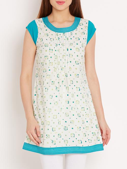 a-line printed kurta - 15379935 - Very Small Image - 1