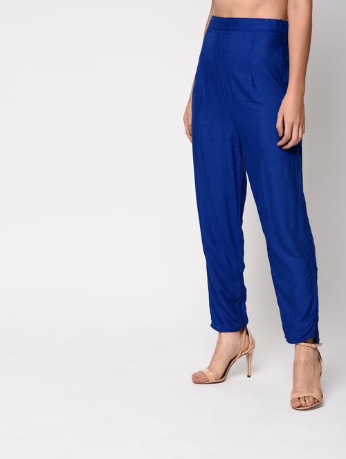 flat front cigarette pants - 15384529 - Very Small Image - 1
