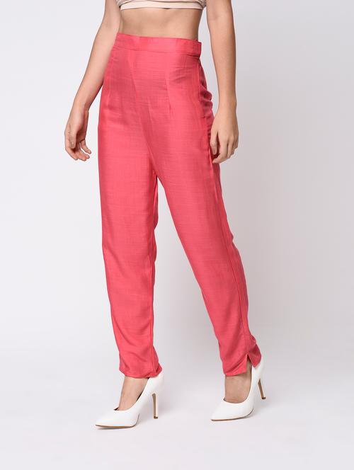 flat front cigarette pants - 15384530 - Very Small Image - 1