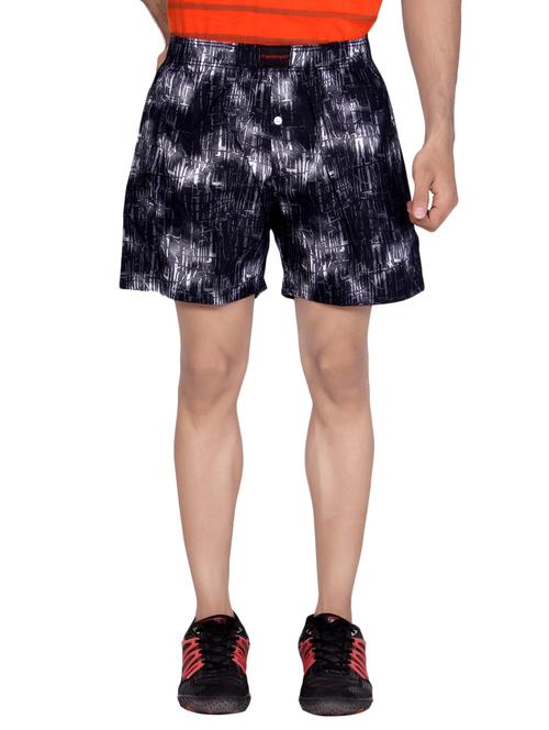 navy blue cotton boxer - 15385293 - Very Small Image - 1