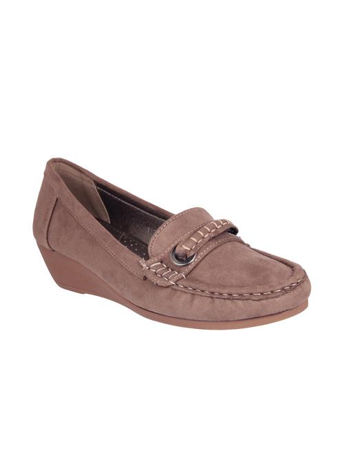 flat n heels maroon wedges - 15386148 - Very Small Image - 1