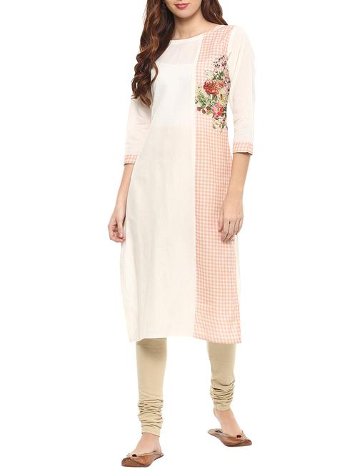 digital print straight kurta - 15386257 - Very Small Image - 1