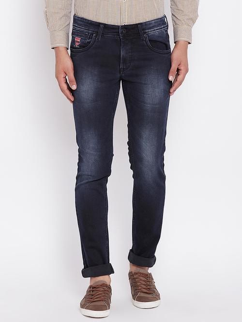 blue denim washed jeans - 15386632 - Very Small Image - 1