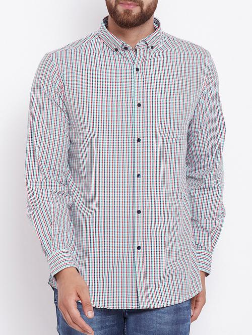 multi colored cotton casual shirt - 15386652 - Very Small Image - 1