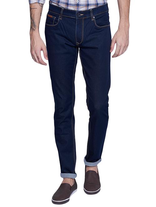 blue denim plain jeans - 15391946 - Very Small Image - 1