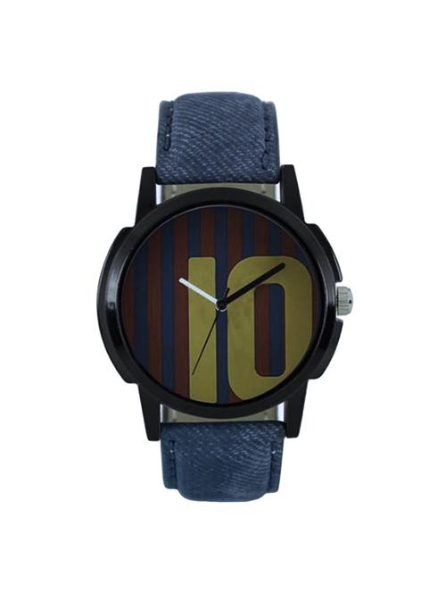 red, blue, ten dial analogue men's watch - 15392156 - Very Small Image - 1