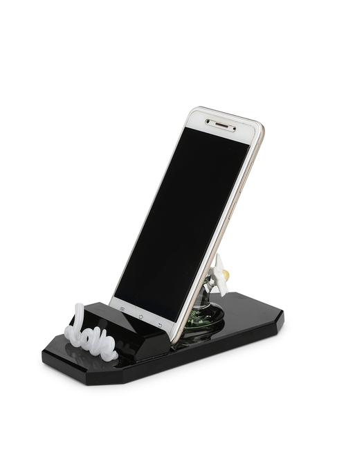 decorative mobile glass stand table top with decorative showpiece of love garden - 15395638 - Very Small Image - 1