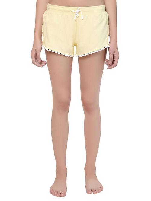 lace detail sleepwear shorts - 15397621 - Very Small Image - 1