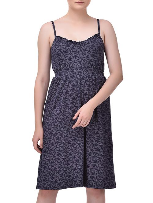frill trim a-line cami dress - 15400401 - Very Small Image - 1