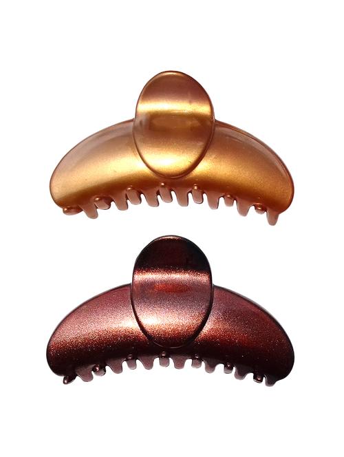 combo of 2 multicolour big size hair clutcher - 10050.4 - 15401109 - Very Small Image - 1
