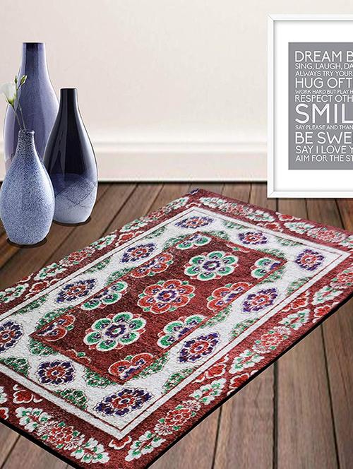 floral printed carpet - 15401243 - Very Small Image - 1