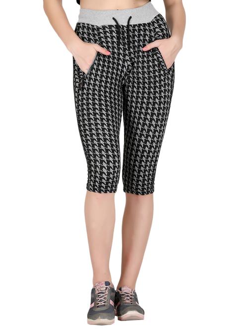 draw-string detail printed capri - 15402190 - Very Small Image - 1
