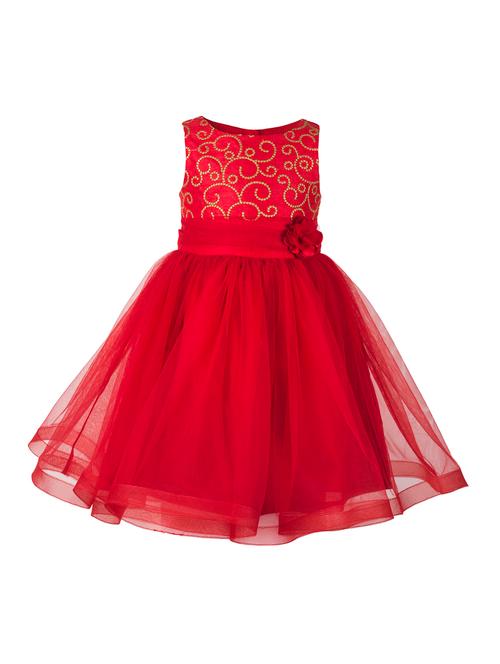 red net frock - 15412411 - Very Small Image - 1