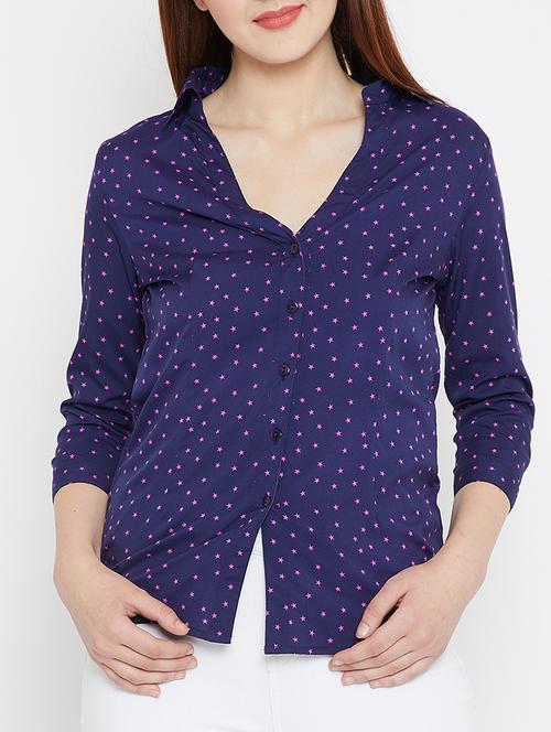 star print shirt - 15412632 - Very Small Image - 1