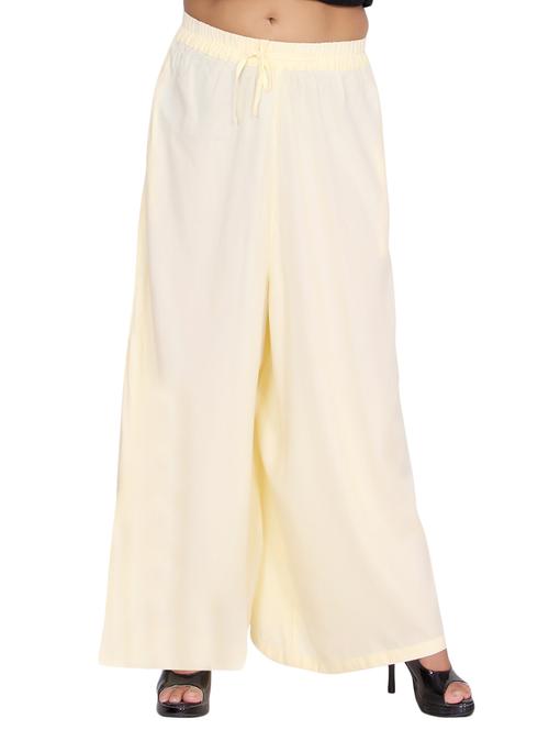 flared solid palazzo - 15414309 - Very Small Image - 1