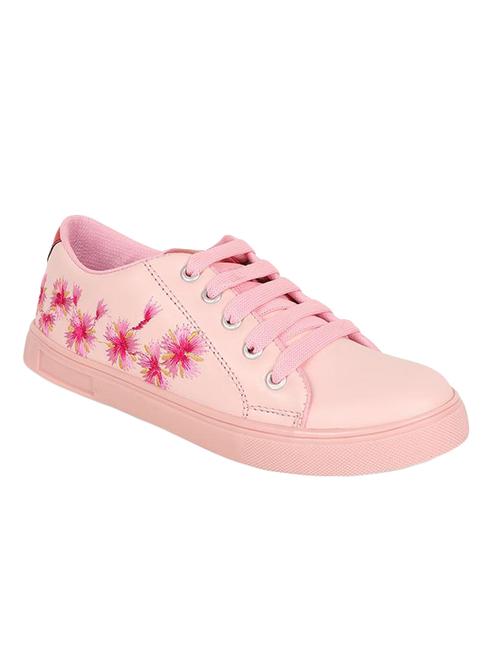 pink lace-up sneakers - 15414544 - Very Small Image - 1