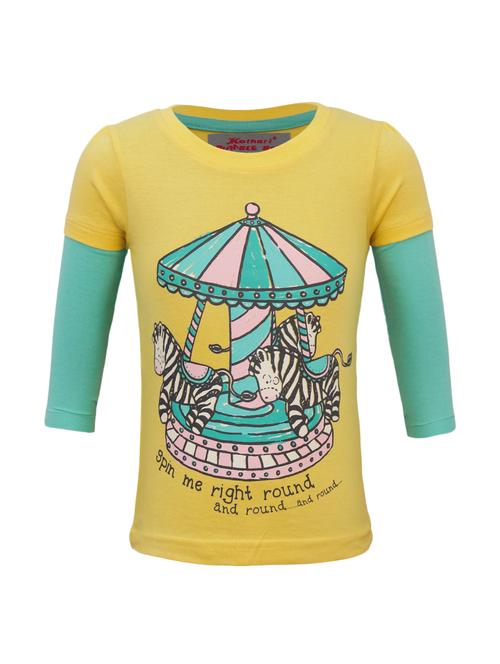 yellow cotton top - 15416865 - Very Small Image - 1