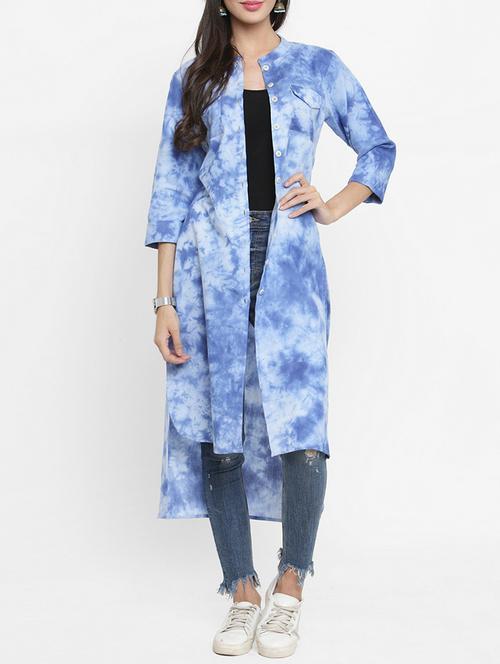 button down high-low shrug - 15417955 - Very Small Image - 1