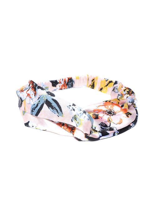 blueberry beige coloured satin headwrap - 15418030 - Very Small Image - 1