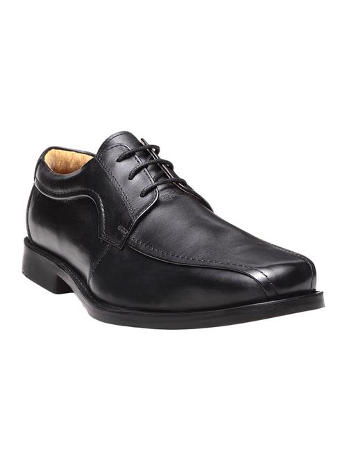 black leather lace-up derbys - 15418198 - Very Small Image - 1