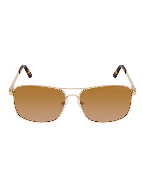 david blake brown rectangular gradient polarized uv protected sunglass - 15418696 - Very Small Image - 1