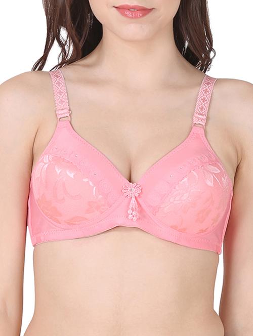 embellished jacquard bra - 15420629 - Very Small Image - 1