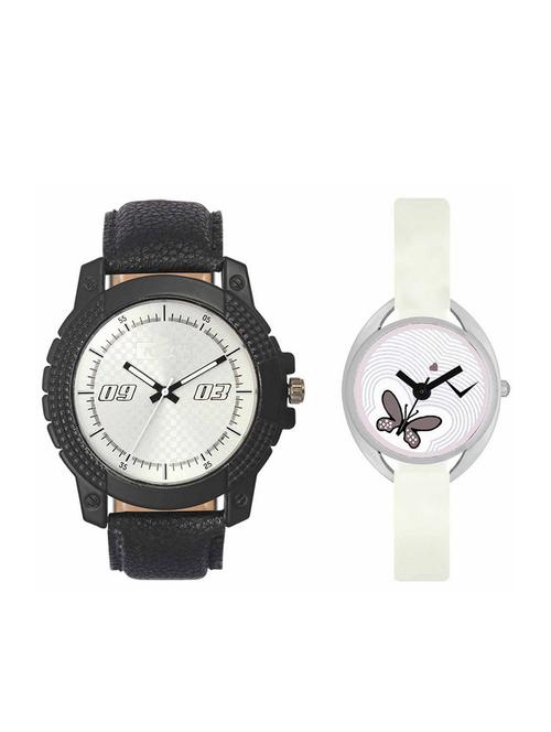 VOLGA VL38VT05 Round Dial Couple Watch Combo - 15425210 - Very Small Image - 1