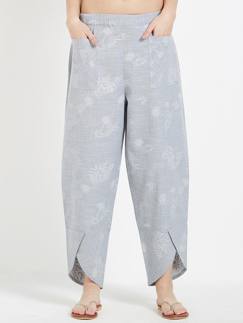 overlap hem printed pajama - 15427104 - Very Small Image - 1