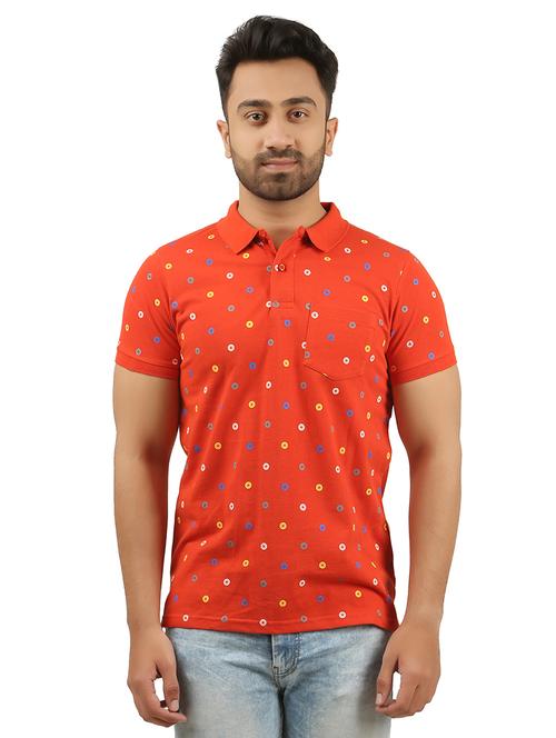 orange cotton tshirt - 15427280 - Very Small Image - 1