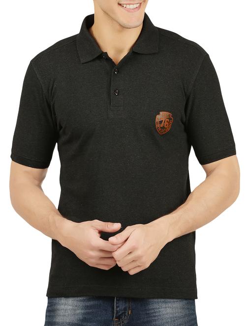 grey polo t-shirt - 15427526 - Very Small Image - 1