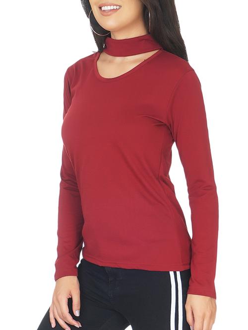 choker neck solid top - 15427564 - Very Small Image - 1
