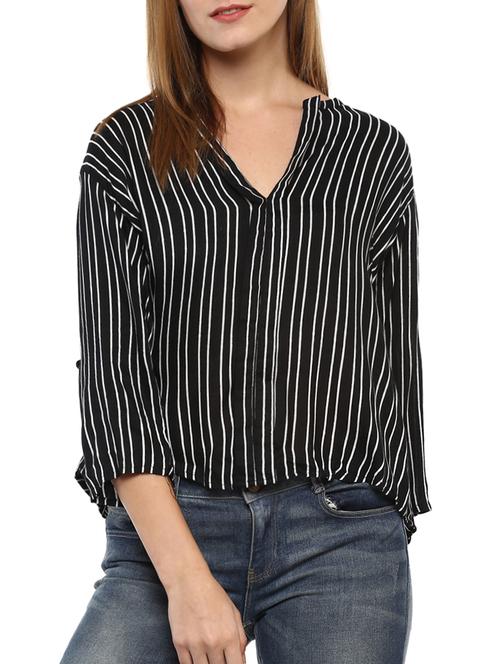 striped high low top - 15427900 - Very Small Image - 1