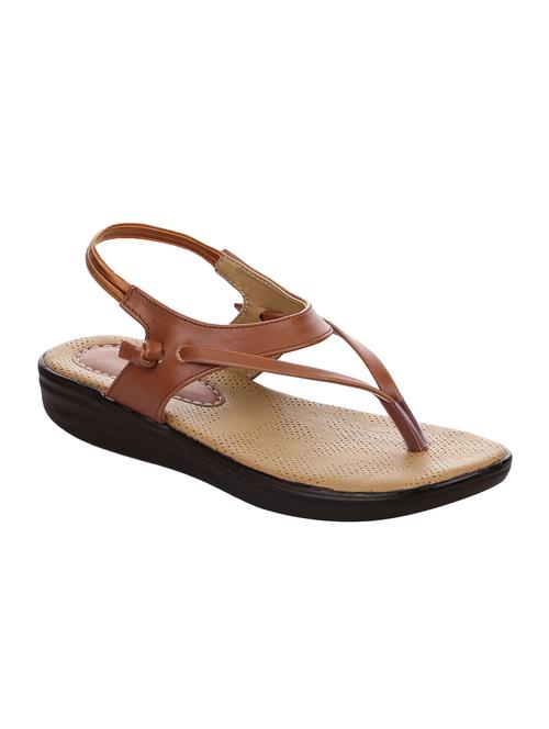 tan back strap sandals - 15428454 - Very Small Image - 1