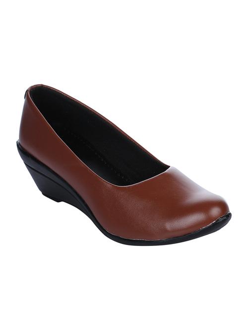 tan slip on formal shoes - 15428535 - Very Small Image - 1