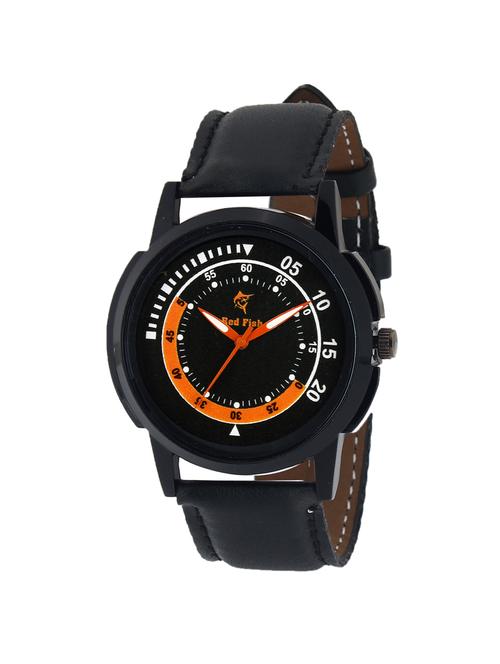 red fish leather strap analog watch ( rdf-1062 ) - 15428792 - Very Small Image - 1