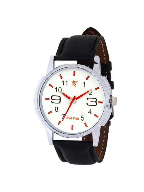 red fish leather strap analog watch ( rdf-1082 ) - 15428812 - Very Small Image - 1