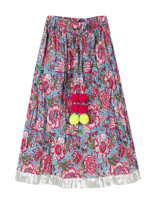 multi colored cotton skirt - 15430195 - Very Small Image - 1