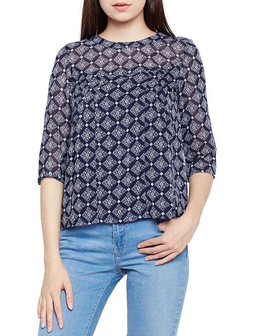 keyhole back printed top - 15431338 - Very Small Image - 1