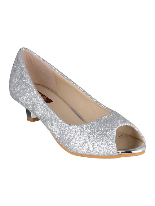 silver slip on sandals - 15431614 - Very Small Image - 1