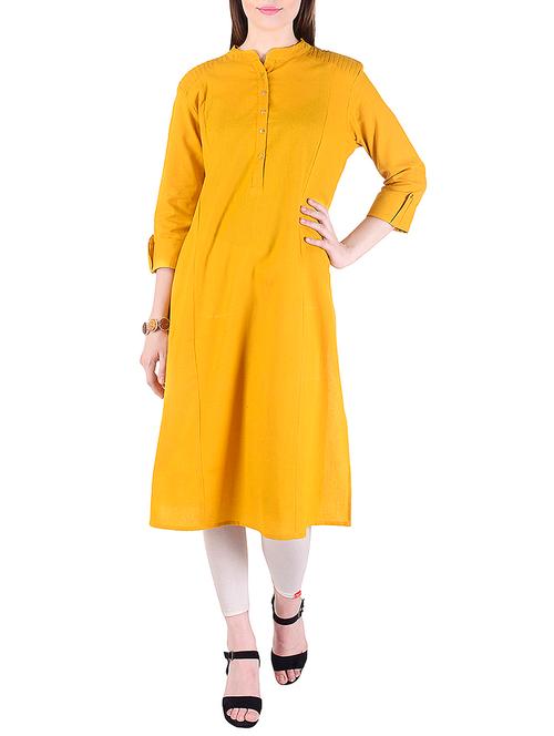 straight pintucks kurta - 15431645 - Very Small Image - 1