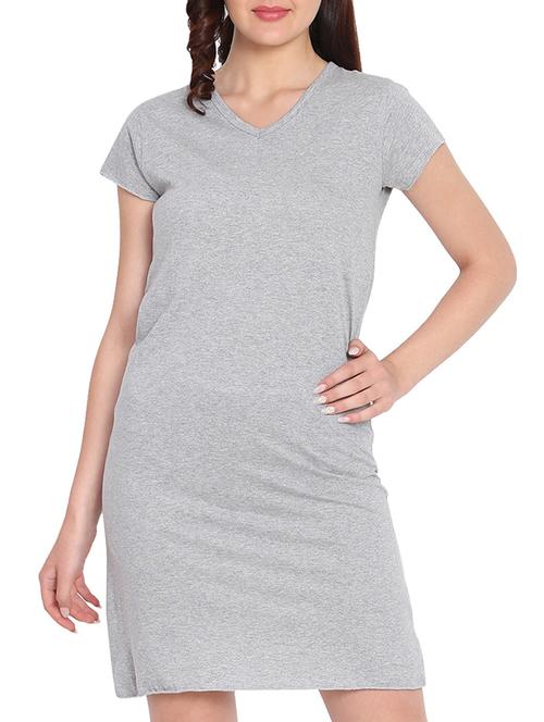 v-neck short sleeved sleepshirt - 15431669 - Very Small Image - 1