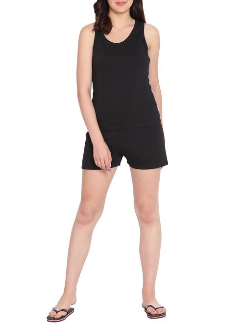 racerback nightwear shorts set - 15431677 - Very Small Image - 1