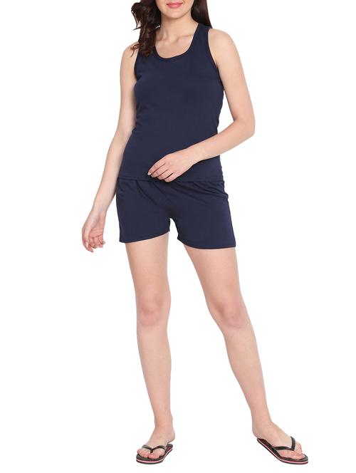 racerback nightwear shorts set - 15431678 - Very Small Image - 1