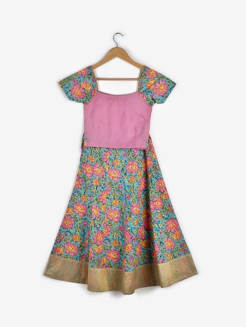 pink cotton lehnga choli - 15432336 - Very Small Image - 1